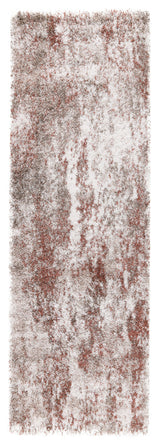 Noori Rug Shag Juno Rust/Ivory Runner