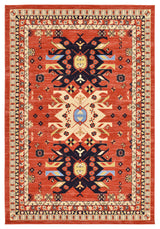 Unique Loom Terracotta Oasis Taftan 6'x9' Area Rug