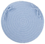 Rhody Rug Wearever Hydrangea Poly 15" Chair Pad