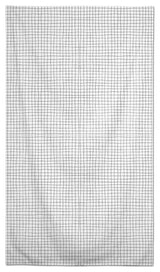 Penciled Grid Black 58x102 Tablecloth