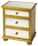 Grable Gold Leaf Accent Chest