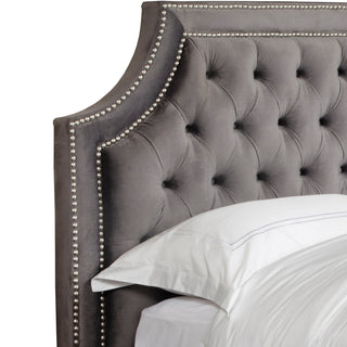 Parker Living Sleep Jasmine Bed, Flannel Grey, Queen