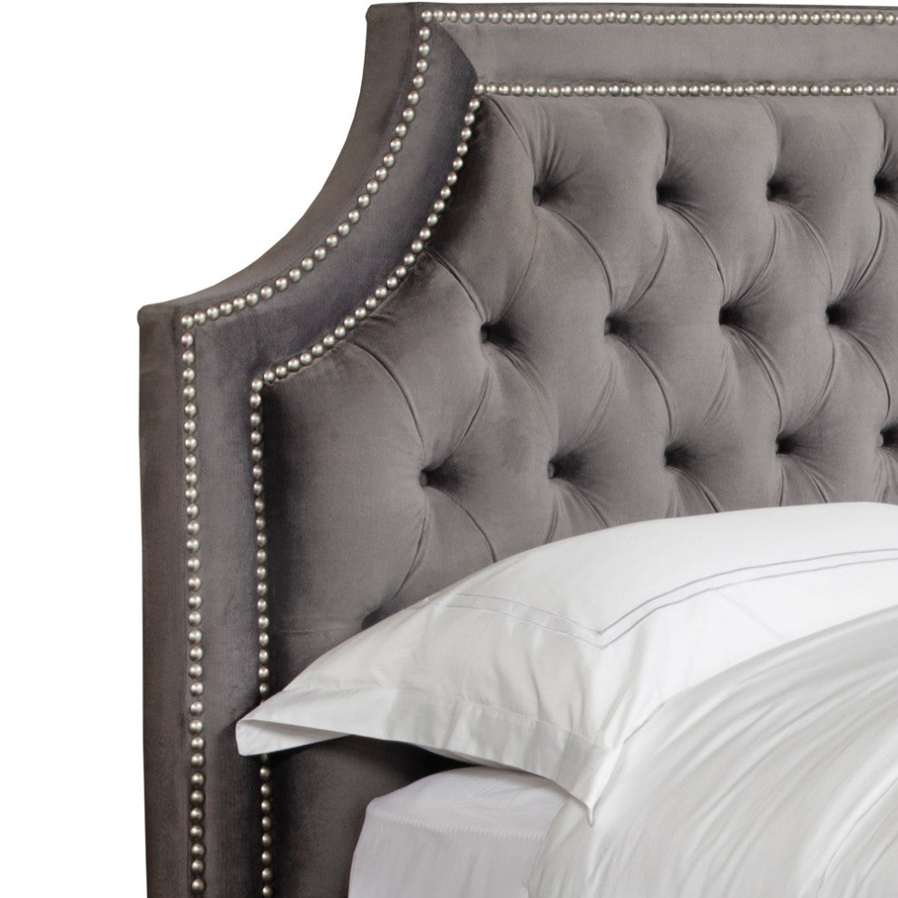 Parker Living Sleep Jasmine Bed, Flannel Grey, Queen