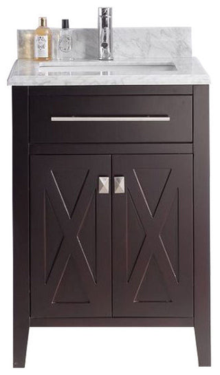 Wimbledon Vanity, Brown, 24"