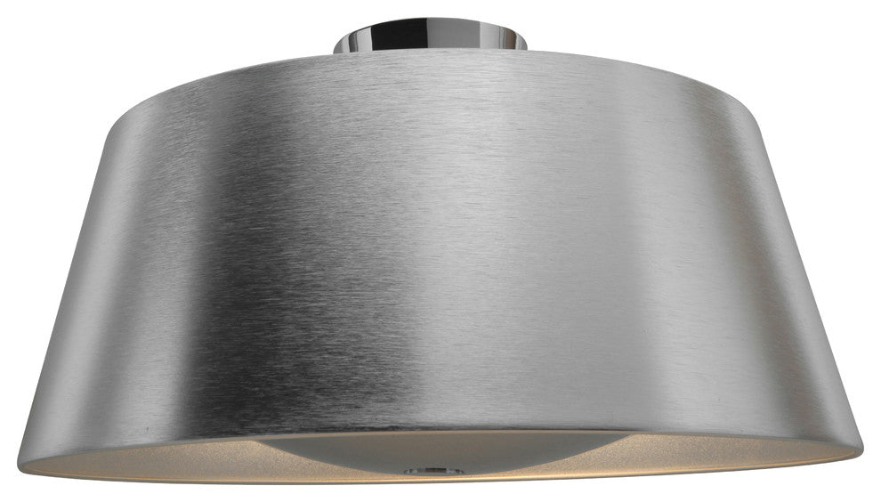 ACCESS LIGHTING 23764-BSL Reflective Illumination Flush Mount Brushed Silver