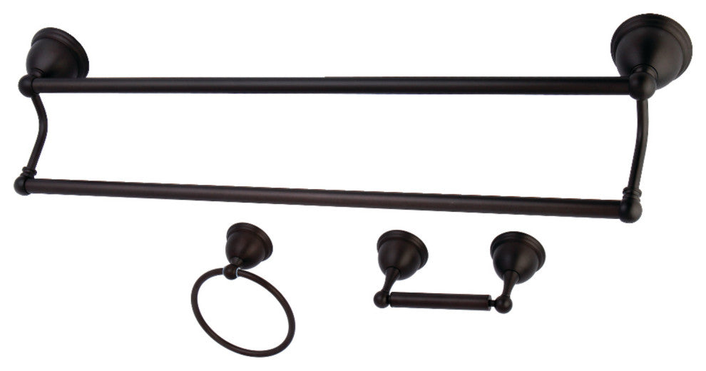 Kingston Brass 3-Piece Bathroom Accessory Set, Oil Rubbed Bronze