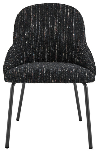 Katrisa Fabric Dining Side Chair,, Set of 2, Zenith Black
