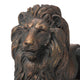 21.75"L MGO Lying Guardian Lion Statue