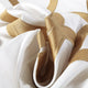 Espalier Off White Designer Embroidered Fabric Sample, 4Wx4L