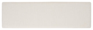 Safavieh Cricket Open Shelf Bench, Creme/Creme