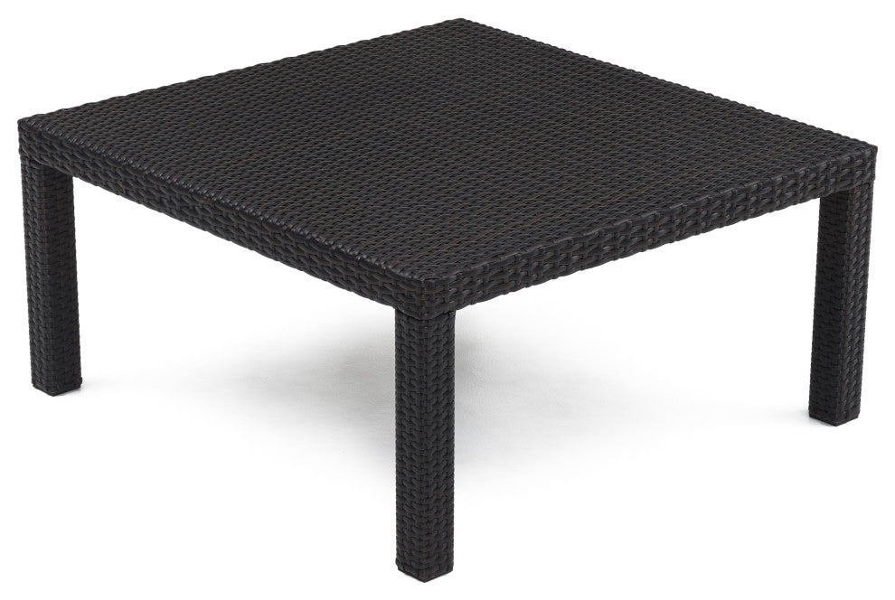 Deco 4 Piece Aluminum Outdoor Patio Corner Sectional Set, Charcoal Gray