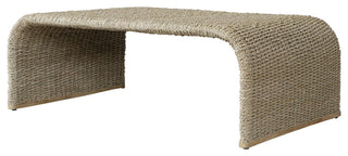 Uttermost 22877 Calabria 29"W Metal and Wood Coffee Table - Brown