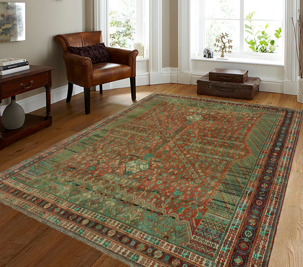 Semi-Antique Ruben Rust Rug
