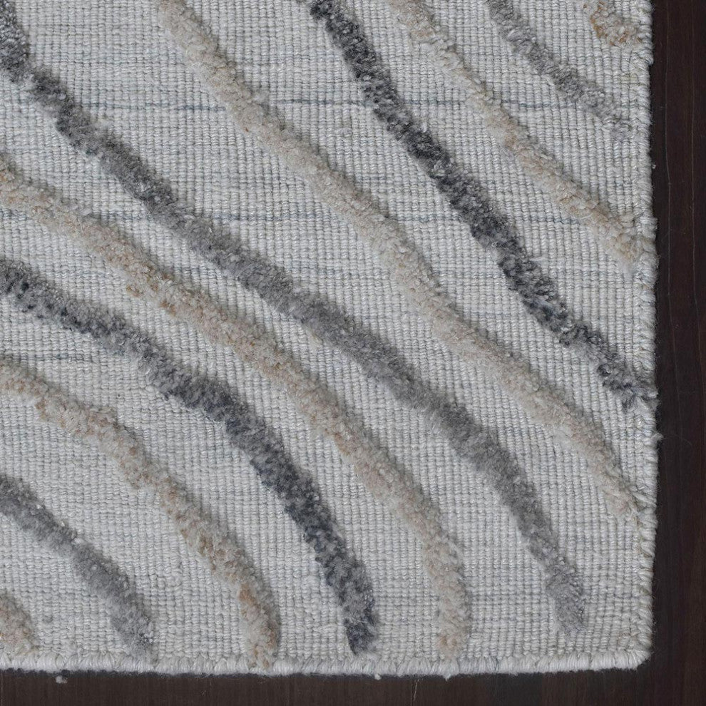 HAND WOVEN FLAT WEAVE KILIM POLYESTER RUGS -Rectangle,Beige Multicolor,Abstract, [Runner] 2'6''x10'