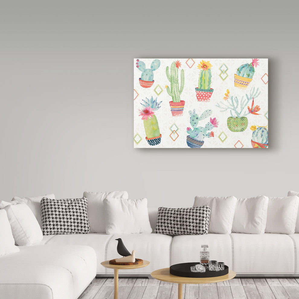 Pela Studio ''Sweet Succulents VI'' Canvas Art, 47"x30"