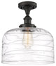 Innovations 916-1C-OB-G713-L 1-Light Semi-Flush Mount, Oil Rubbed Bronze