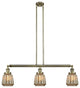 Innovations Lighting 213-Ab-S-G146-Led 3 Light Dimmable Led Island Light