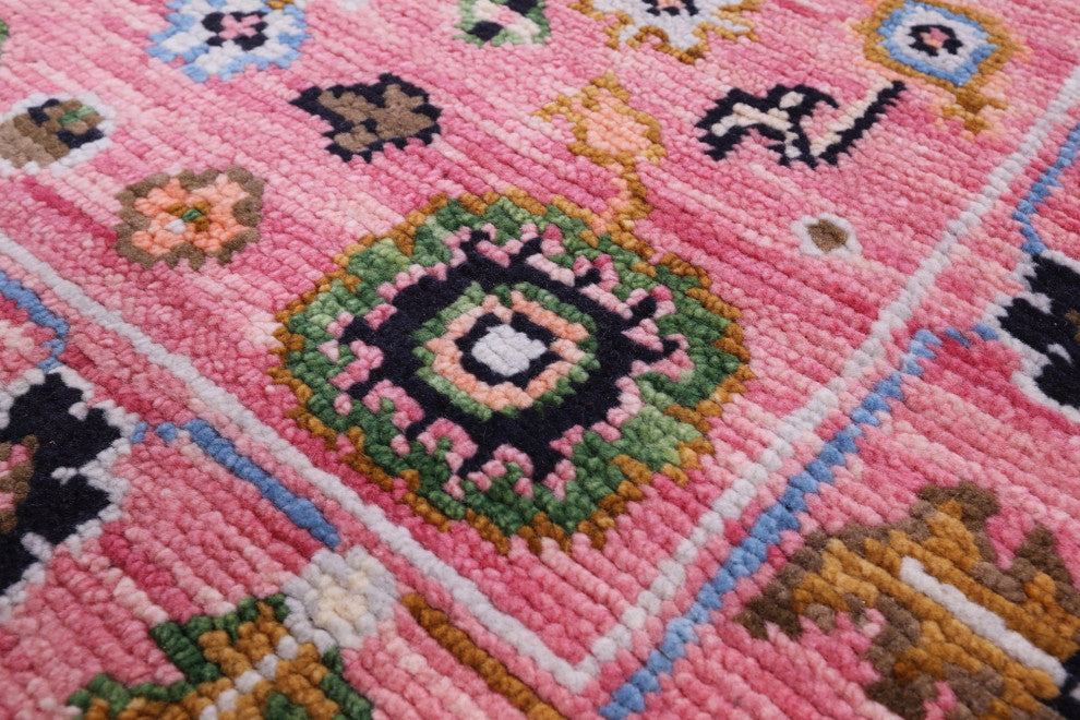 2' 7" X 12' 0" Turkish Oushak Handmade Wool Runner Rug - Q15904