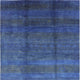Ahgly Company Indoor Square Mid-Century Modern Area Rugs, 7' Square