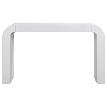 TOV Furniture Hump White Console Table
