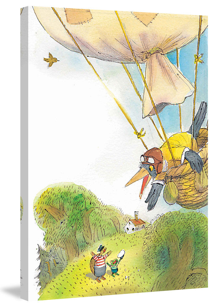 "Fly Away" Painting Print on Canvas by Curtis