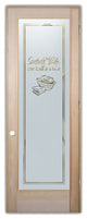 Laundry Door - Sorting Out Life Laundry Basket - Douglas Fir (stain grade) -...
