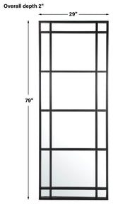 Uttermost Atticus Large Rectangular Mirror