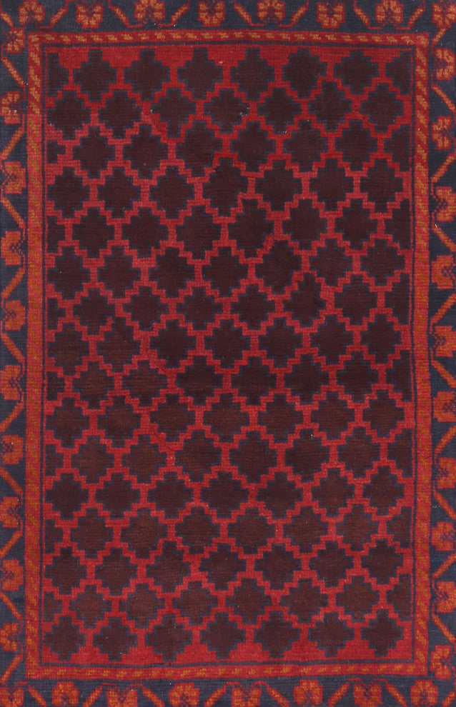 Ahgly Company Indoor Rectangle Traditional Area Rugs, 2' x 3'