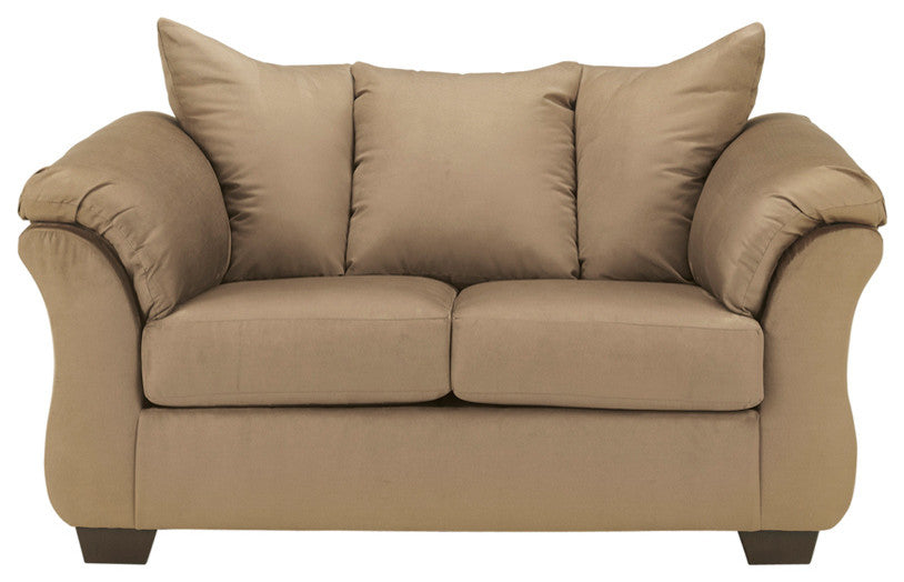 Signature Design by Ashley Darcy Loveseat Fabric, Mocha