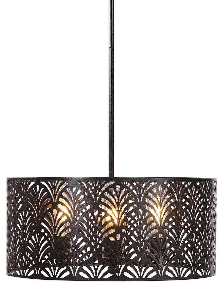 Uttermost Myrtle 3 Light Outdoor Pendant