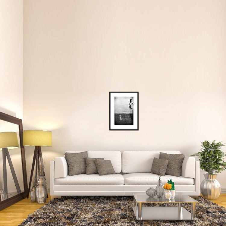 "If I Have To Go" Framed Digital Print by Laura Mexia, 22x30"