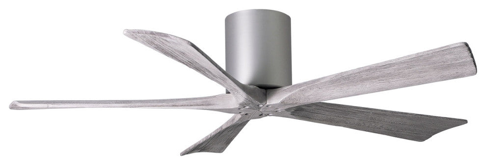 Matthews Fan, Irene-5H Ceiling Fan, Brushed Nickel, 52", Barn Wood