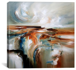 "Beneath The Surface" by JA Art Canvas Print, 37"x37"