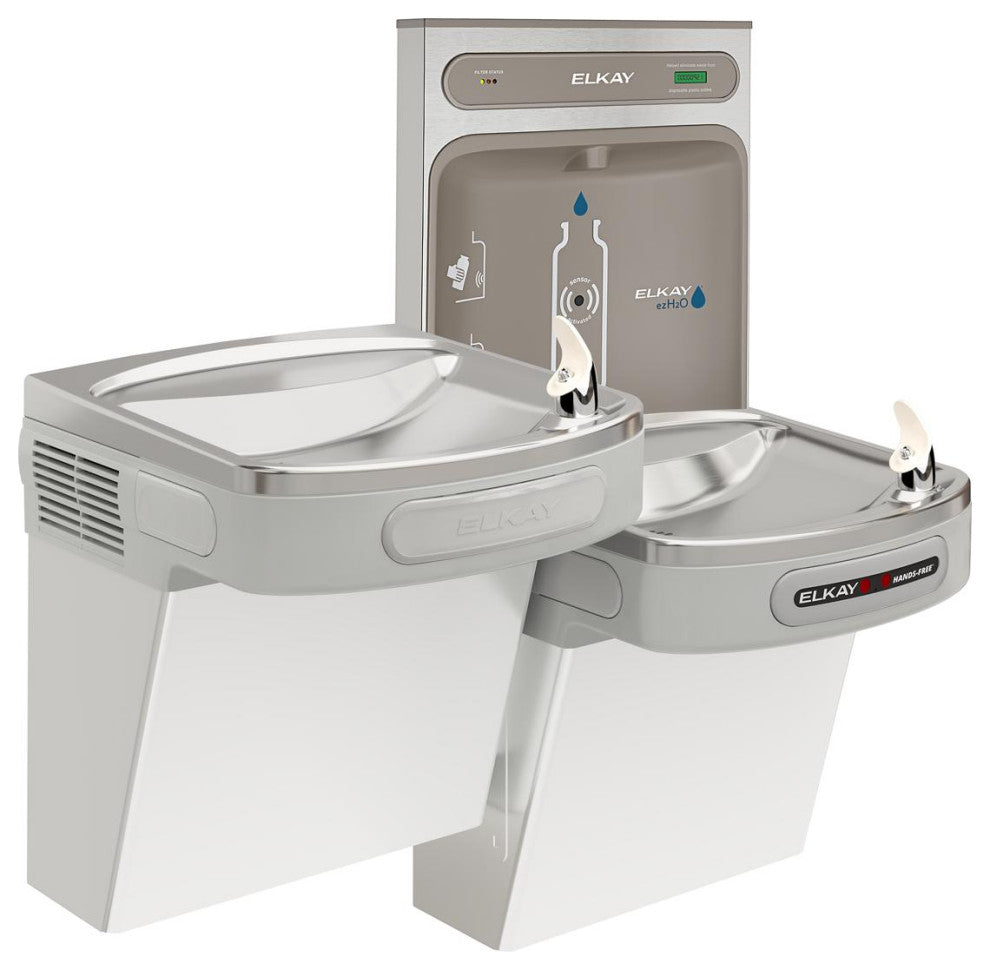 Elkay EZH2O Bottle Filling Station with ADA Cooler Hands Free Activation 8 GPH