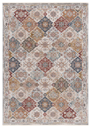 Safavieh Lauren Ralph Lauren Collection LRL1401 Rug, Ivory/Blue/Rust, 4'x6'