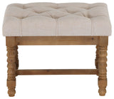 Cortesi Home Tacoma Wooden Ottoman