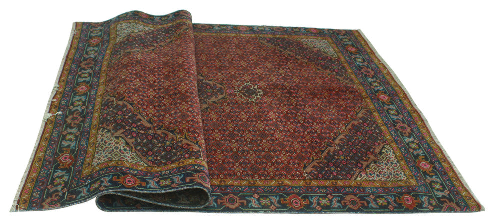 Semi-Antique Sezim Red Rug