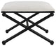 Uttermost 23691 Andrews White Small Bench