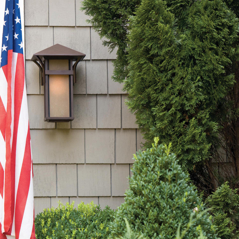 Hinkley Harbor Medium Wall Mount Lantern, Anchor Bronze