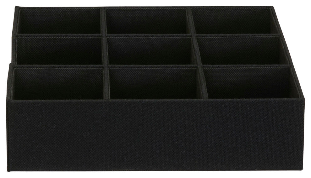 9-Compartment Drawer Organizers