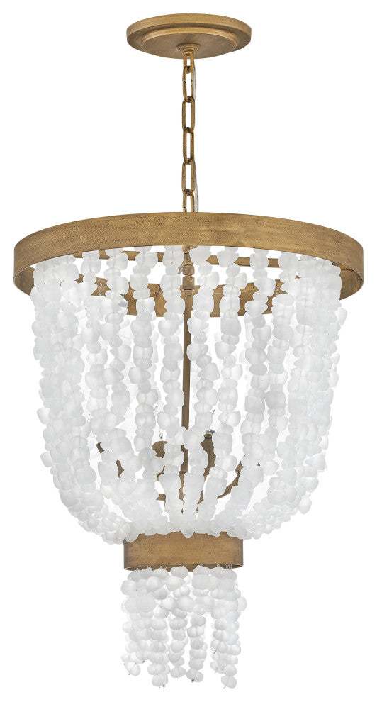 Fredrick Ramond Dune Large Pendant, Burnished Gold