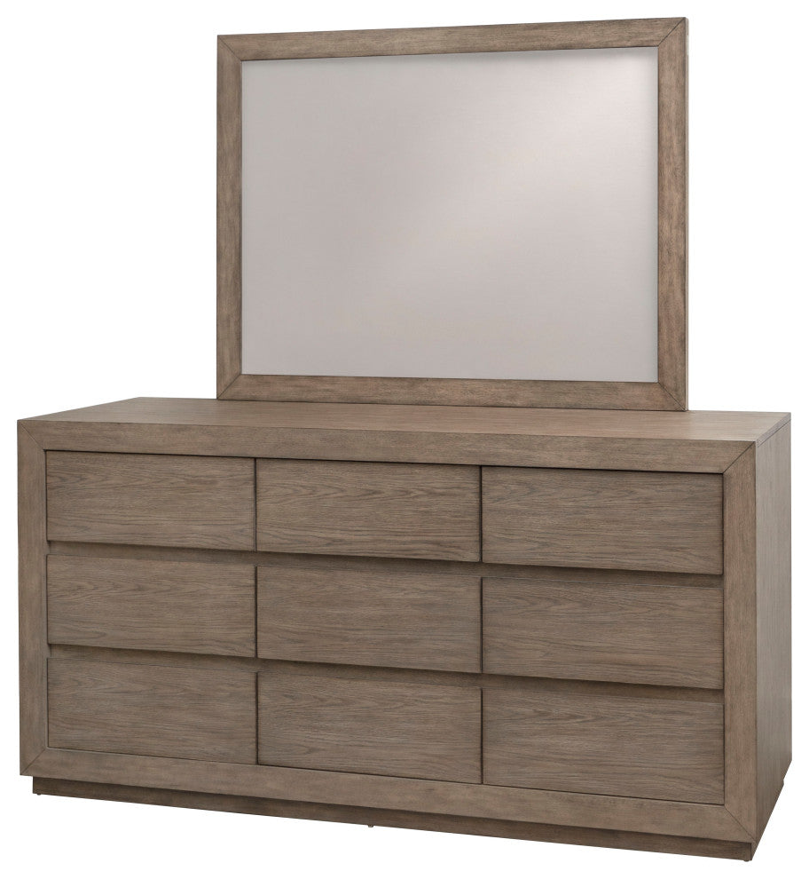 Resto 5-Piece Weathered Gray Bedroom Set, Queen