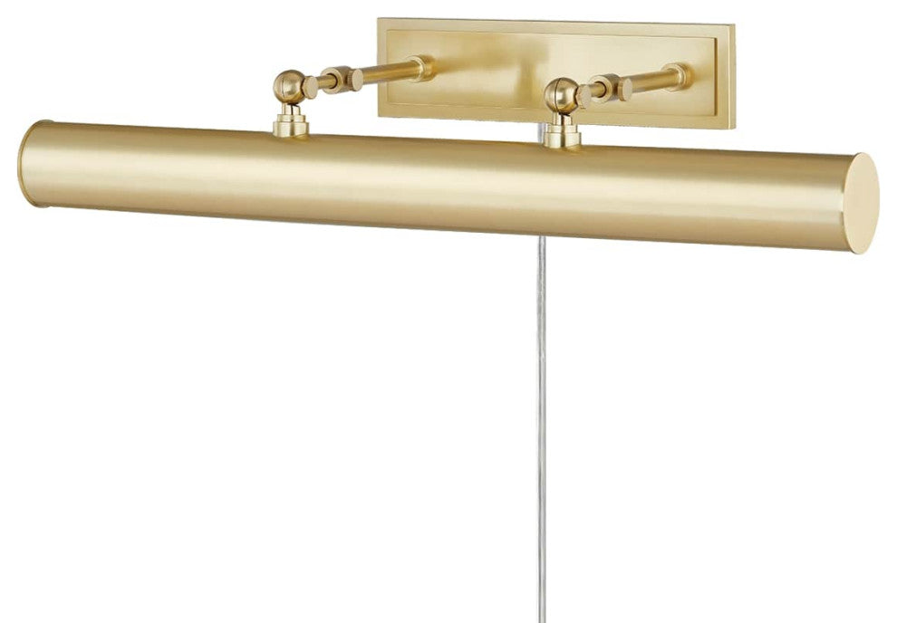 Holly 3-Light Picture-Light With Plug Aged Brass