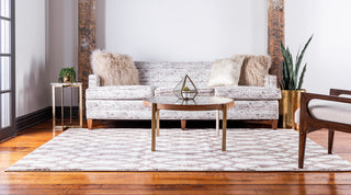 Unique Loom Brown Madison Rushmore 7' 0 x 10' 0 Area Rug