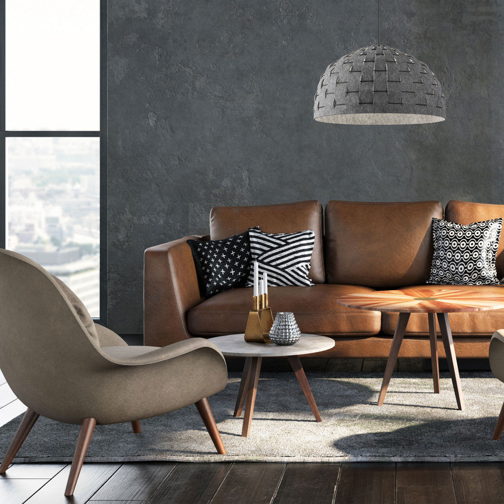 1-Light Gray Modern Pendant