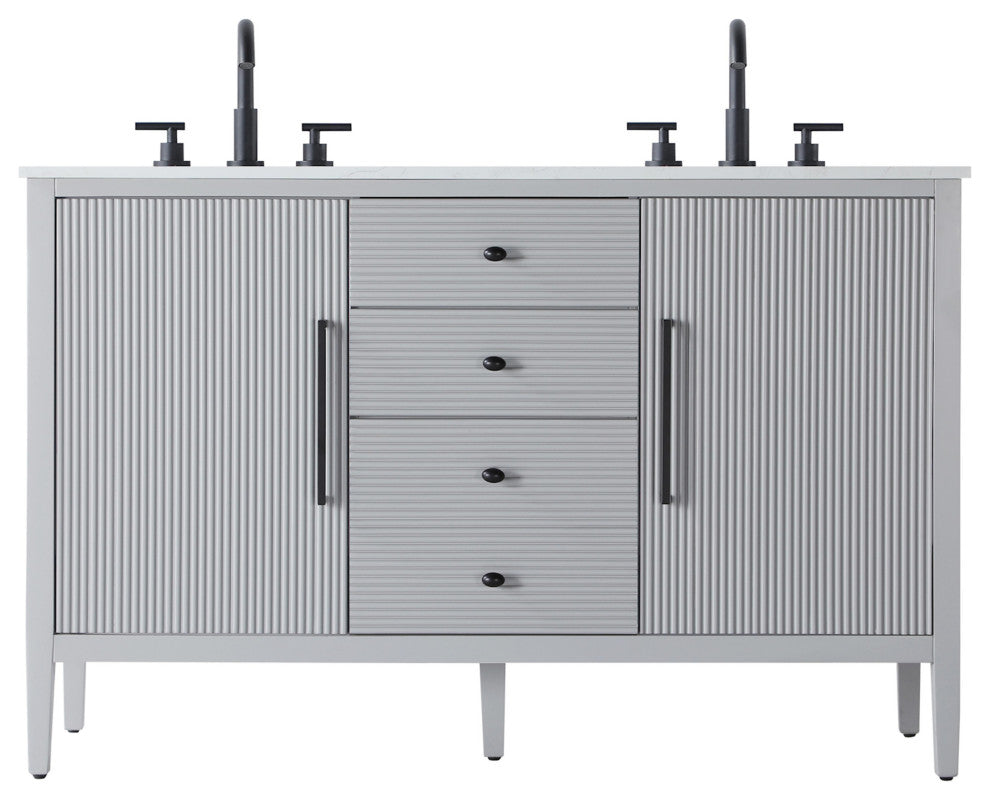 Elegant Lighting VF29654D Blakely 54" - Gray