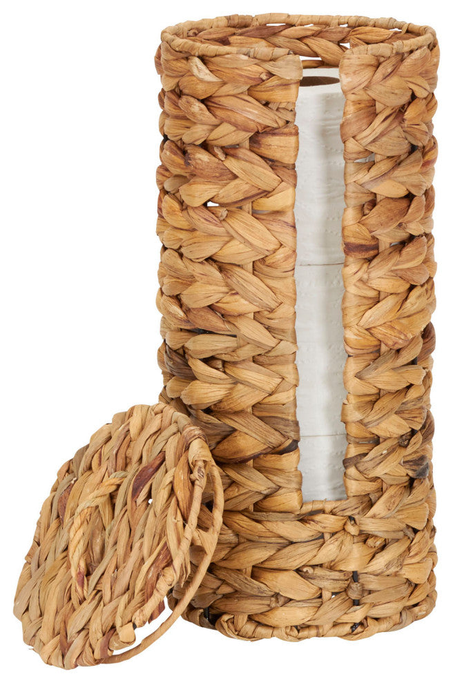 Wicker Toilet Paper Roll Holder