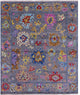 8' 3" X 9' 11" Hand Knotted Turkish Oushak Wool Rug - Q14842