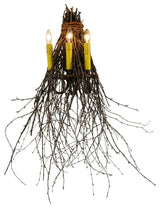 20 Wide Twigs 3 Light Wall Sconce