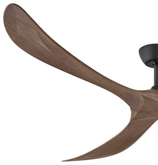 Hinkley Swell 80" Indoor/Outdoor Ceiling Fan, Matte Black